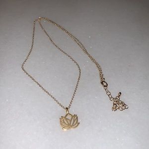 Dogeared new beginnings rising lotus necklace